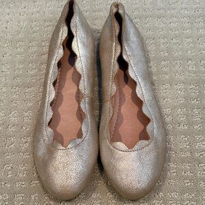 J. Jill gold Women's Ballet Flats 7.5